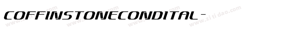 coffinstonecondital字体转换