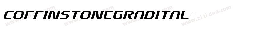 coffinstonegradital字体转换