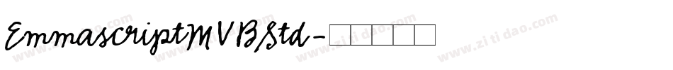 EmmascriptMVBStd字体转换
