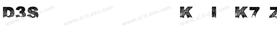 D3SuperstructurismKatIn-K7oZ字体转换