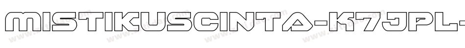 MistikusCinta-K7JPl字体转换