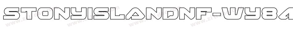 Stonyislandnf-WY84字体转换