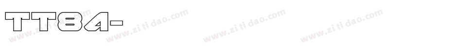 TT84字体转换