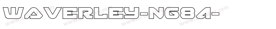 Waverley-ng84字体转换