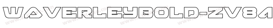 WaverleyBold-zv84字体转换