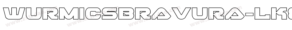WurmicsBravura-LK84字体转换