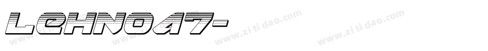 LEHN047字体转换