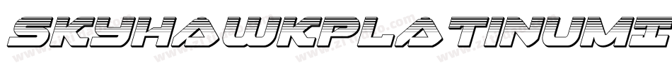 SkyhawkPlatinumItalic-P047字体转换