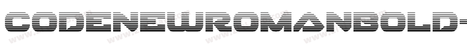 CodeNewRomanBold-5LxL字体转换 CodeNewRomanBold-5LxL字体转换