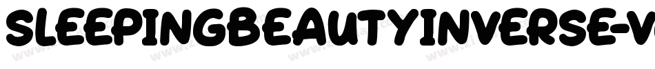 SleepingBeautyInverse-VG4OB字体转换