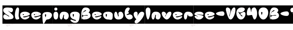 SleepingBeautyInverse-VG4OB字体转换