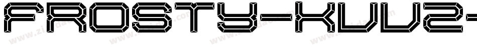 Frosty-KVvZ字体转换