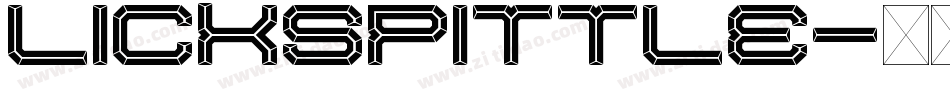 Lickspittle字体转换