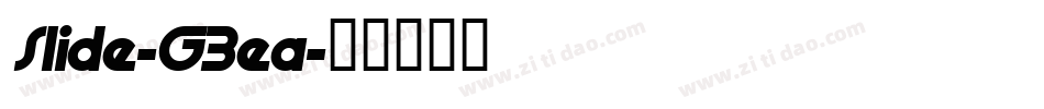 Slide-G3ea字体转换
