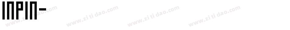 inpin字体转换
