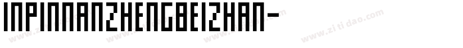 inpinnanzhengbeizhan字体转换