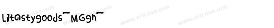Liltastygoods-MGgn字体转换