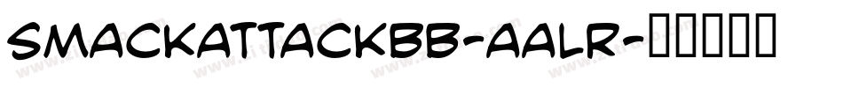 Smackattackbb-aaLR字体转换