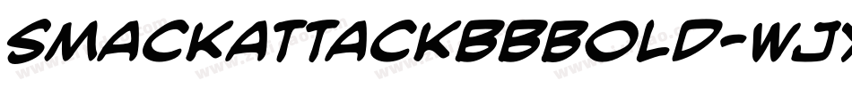 SmackattackbbBold-WJYE字体转换