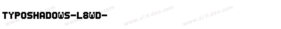 Typoshadows-l8wD字体转换