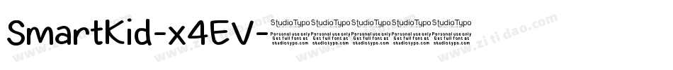 SmartKid-x4EV字体转换