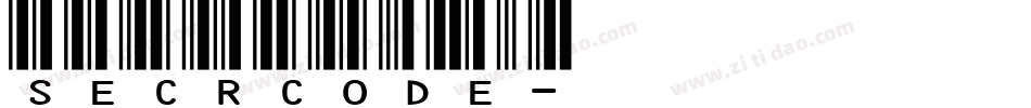 SECRCODE字体转换