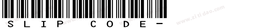 Slip_code字体转换