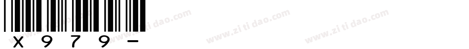 X979字体转换