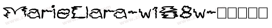 MarieClara-w1B8w字体转换