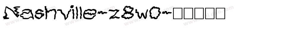 Nashville-z8w0字体转换