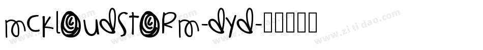 MckloudStorm-DyD字体转换