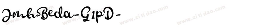 JmhBeda-G1pD字体转换