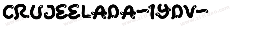 CruJeelada-1Ydv字体转换