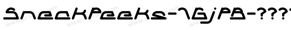 SneakPeeks-1GjPB字体转换