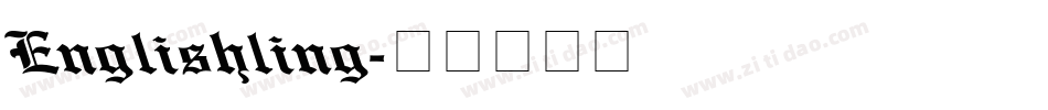 Englishling字体转换