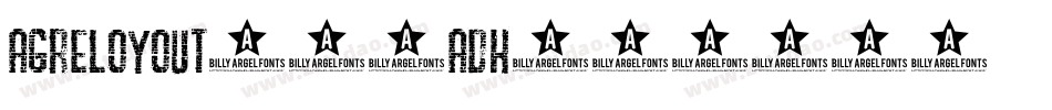 Agreloyout1-7AdK字体转换