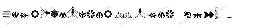 SoftOrnamentsNine-9xW0字体转换 SoftOrnamentsNine-9xW0字体转换