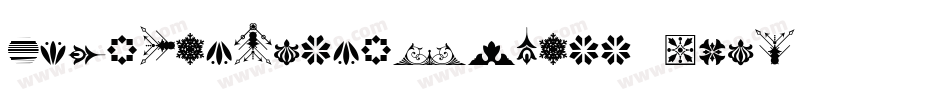 SoftOrnamentsThree-y2mM字体转换 SoftOrnamentsThree-y2mM字体转换