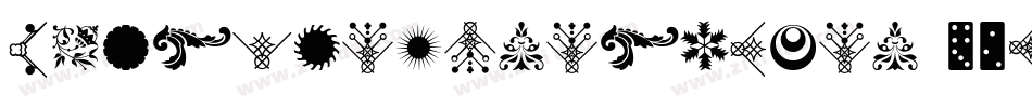 SoftOrnamentsNine-9xW0字体转换 SoftOrnamentsNine-9xW0字体转换