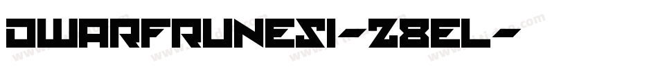 DwarfRunes1-z8eL字体转换