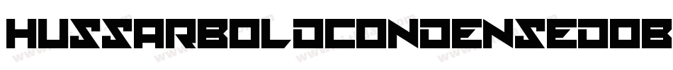 HussarBoldCondensedObliqueThree-d8el字体转换