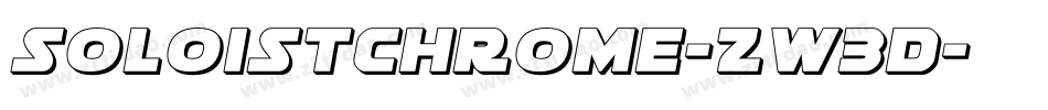 SoloistChrome-zw3D字体转换