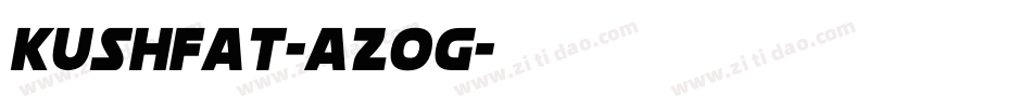 KushFat-AZOg字体转换