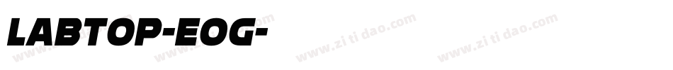 Labtop-EOg字体转换