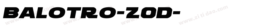 Balotro-z0D字体转换