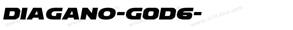 Diagano-g0D6字体转换
