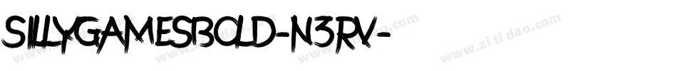 SillygamesBold-n3rV字体转换