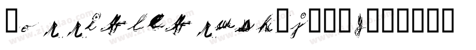 Horriblebrush-jELOy字体转换