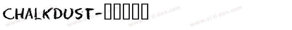 ChalkDust字体转换