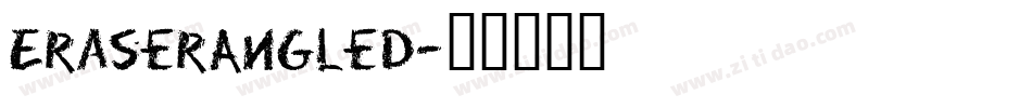 EraserAngled字体转换